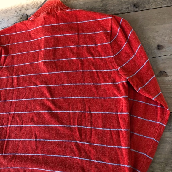 Nautica Men’s Zip Neck Cotton Sweater - Picture 9 of 12